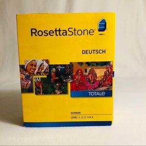 NIB Rosetta Stone German language Levels 1-5